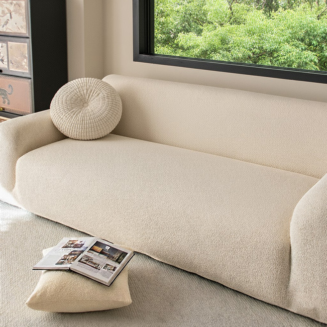 러빙랩 플랙시아 고탄력 만능 쇼파커버, 아이보리, 1개