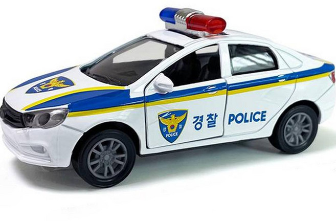 YOO&won 合金緊急出動警車, 1個, 多色