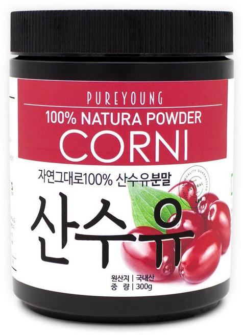 퓨어영 산수유 분말, 1개, 300g