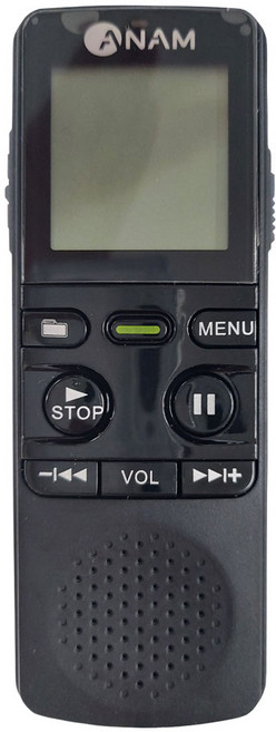 아남 보이스레코더 소형 녹음기 8GB, AVR-2000, 블랙