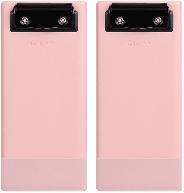 데얼스 메모 클립보드 mini A4, 피치, 2개