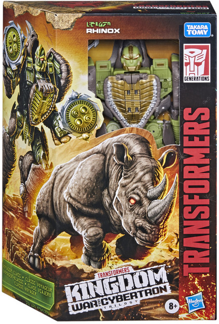 해즈브로 트랜스포머 WFC 킹덤 보이저 라이녹스, 혼합색상, 1세트