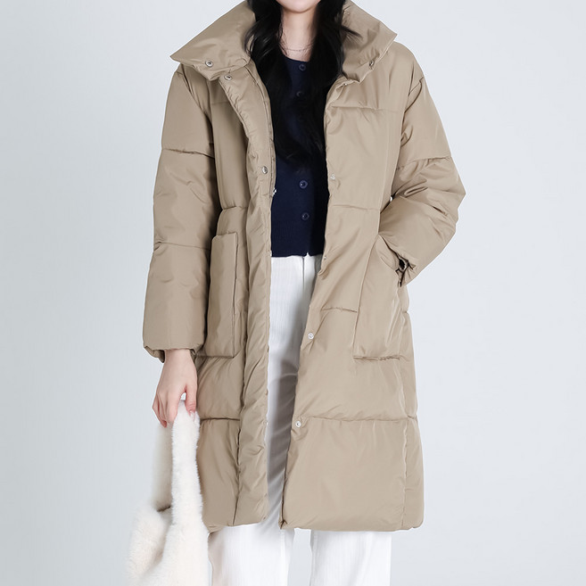 Moirbella 女性用羅尼克長版羽絨外套 O25FW2-A2391