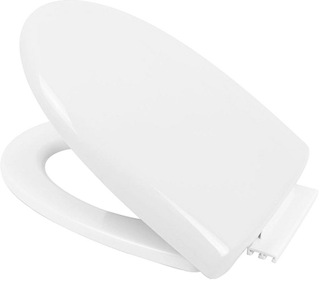 CS Living Breeze 靜音緩降式馬桶蓋, 白色, 1個
