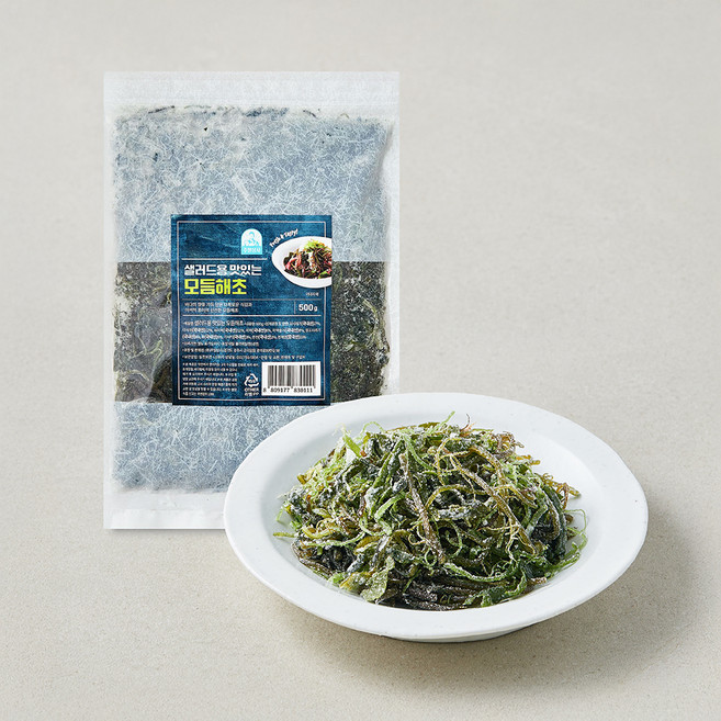 주일상사 샐러드용 맛있는 모듬해초, 1개, 500g