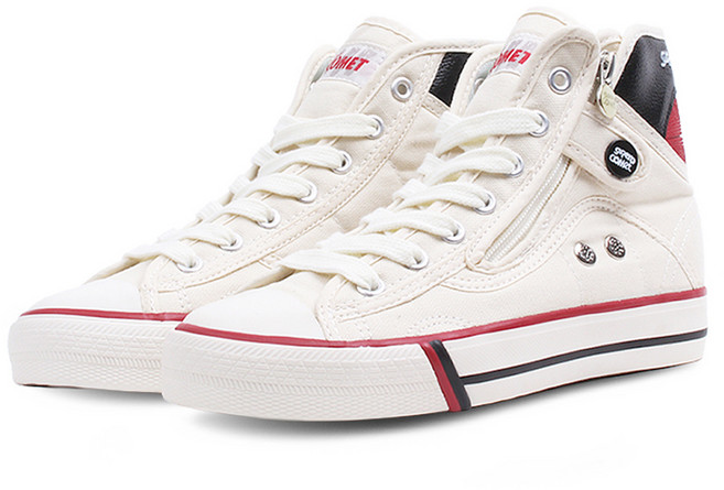 SUPERCOMET 迪斯可高筒帆布籃球鞋 10-99