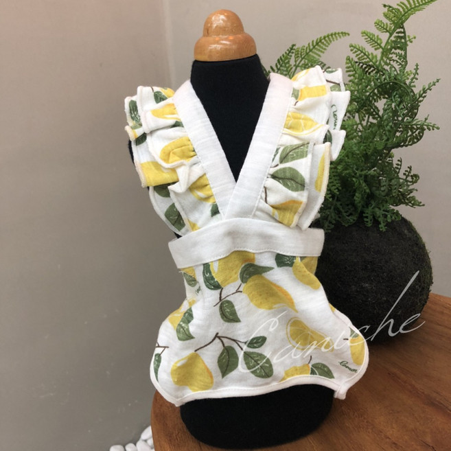 까니쉬 강아지 레몬 프릴 올인원, 1개