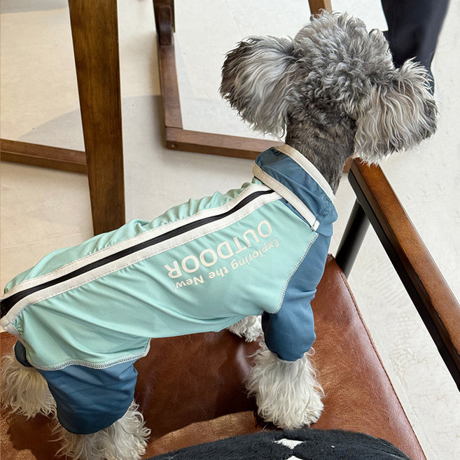 랜보어 반려동물 아웃도어 올인원, 블루, 1개