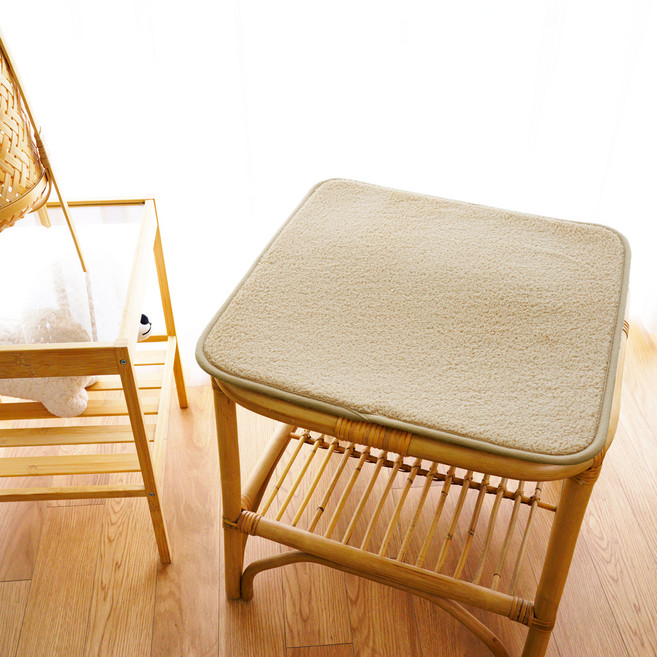 인룸 플레인 소프트 쿠션 사각 방석