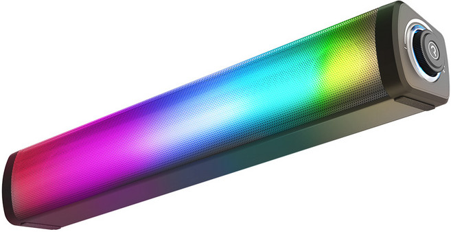 로이체 RGB LED 사운드바, RSB-G1000, 블랙