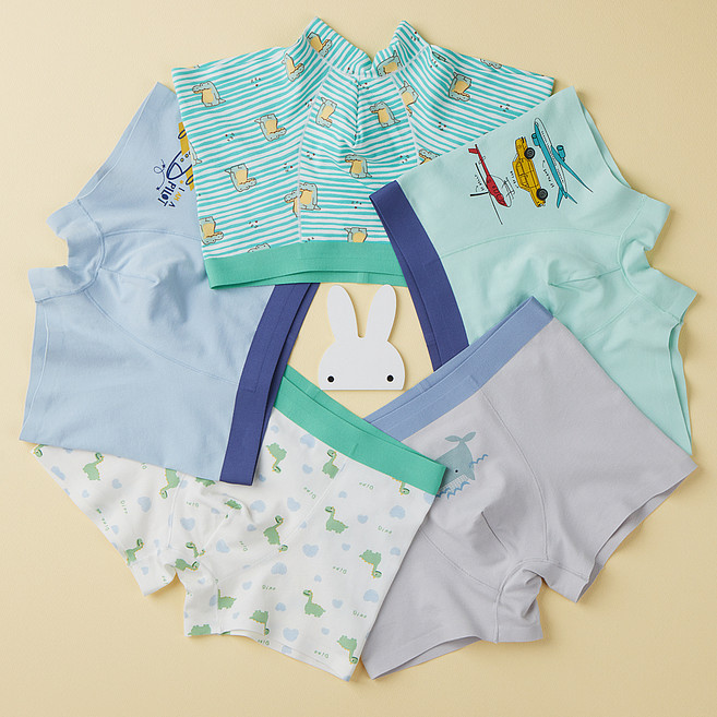 스콕스 남아용 학생 사각 드로즈 5종 세트