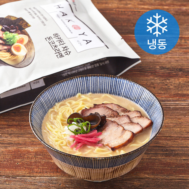 하코야 하카타 차슈 돈코츠라멘 2인분 (냉동), 454g, 1개