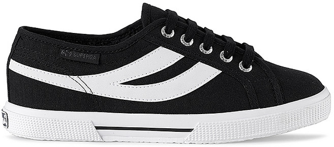 SUPERGA 線條拼色運動鞋 S2111GW951