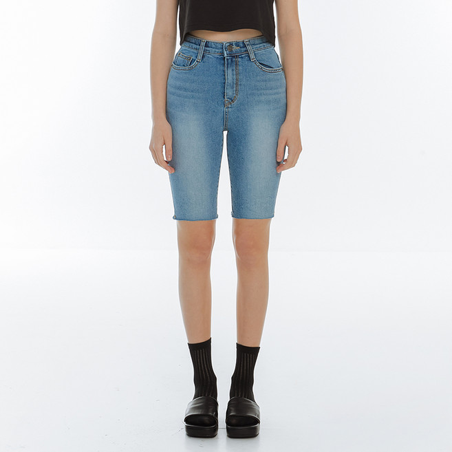 MILLIONCOR 女款五分牛仔褲 DANA 8166