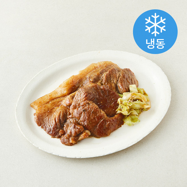 요리락 양배추가 한웅큼 들어간 칼칼한 돼지칼집구이 (냉동), 500g, 1개