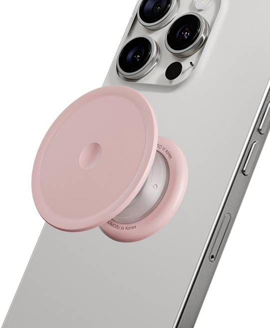 신지모루 실리콘 탭톡 베이직 소프트 스마트톡, 핑크, 1개