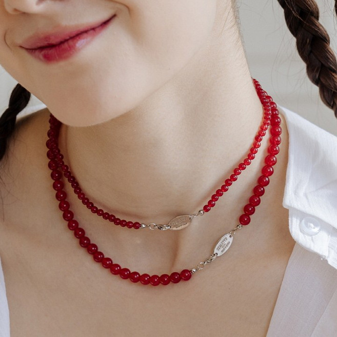 스칼렛또 여성용 밝은 목걸이 WIL213