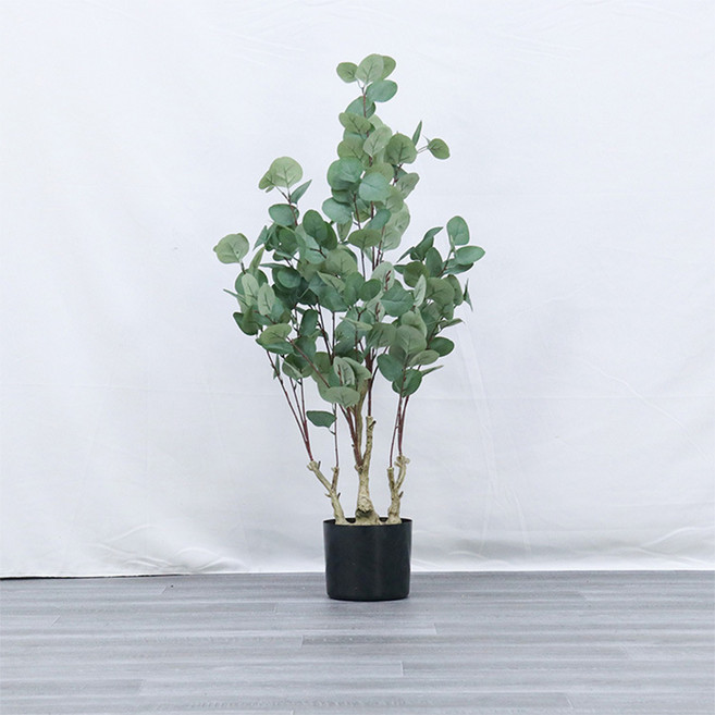 Marsh Marigold 室內裝飾人造尤加利樹 90cm, 綠色, 1個