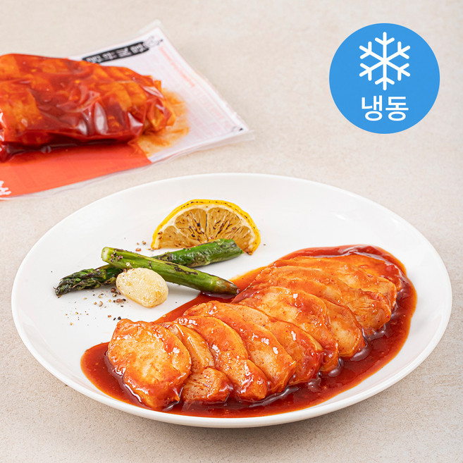 함께하닭 양념치킨 닭가슴살 (냉동), 130g, 1개입, 6개