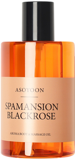 아소윤 스파맨션 바디 마사지 오일 블랙로즈, 1개, 400ml