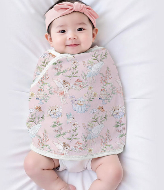 新生兒用 純棉包巾 S 0~6個月