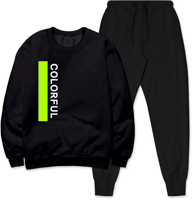 와이티클로젯 컬러풀 맨투맨세트