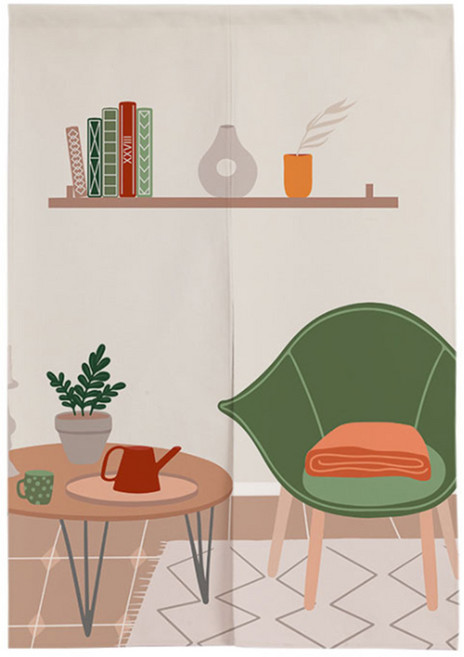 모던하우스 도어커튼