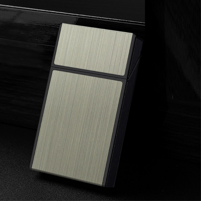 타이드코 심플한 담배케이스, 골드, 1개