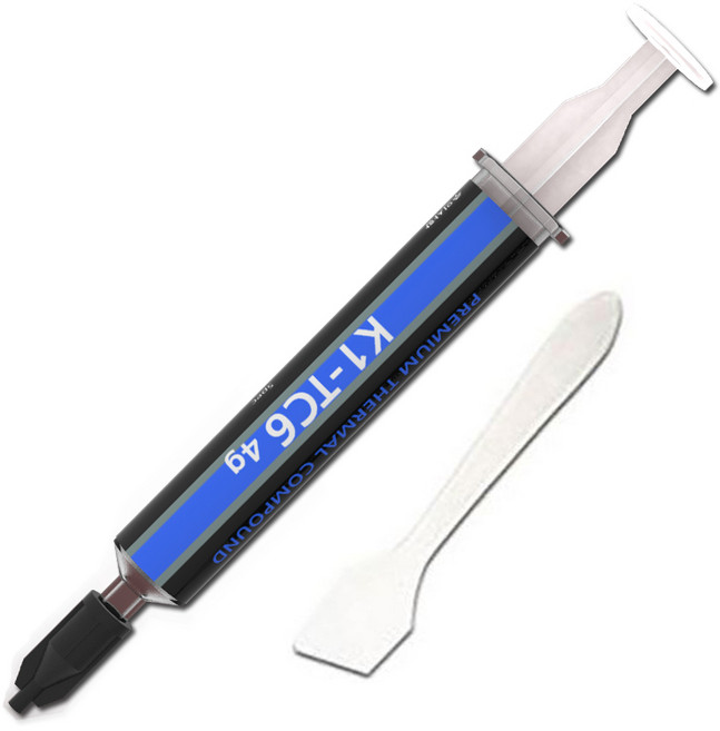 오메이 서멀 구리스 CPU 주사기형 4g, K1-TC6, 1개