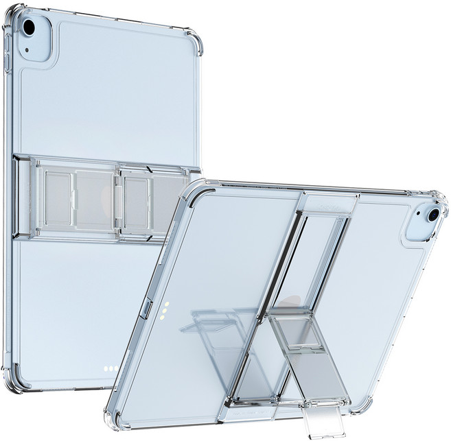 araree 適用於iPad 四段角度支架 Flex Shield SP 保護殼, 透明, 1個