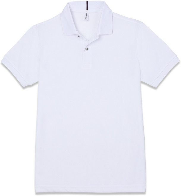 Basic Plus Cotna PK Polo衫 SH-01, 白色
