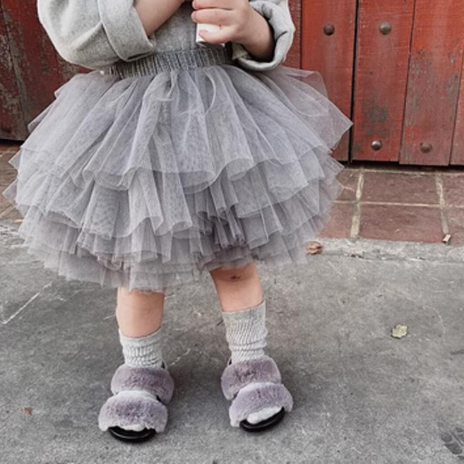 조이멀티 엠케이 여아용 캉캉레이스 튜튜 발레 샤 스커트