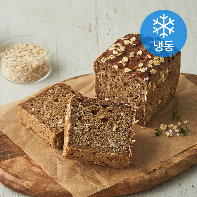 우드앤브릭 샤워도우 독일식 호밀빵 (냉동), 230g, 1개입, 1개