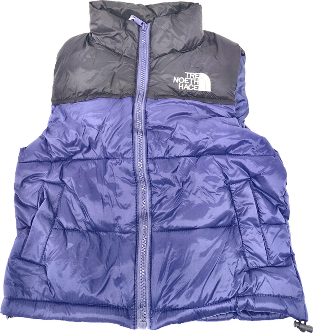 愛北鼻 兒童背心外套 字母加厚羽絨棉背心 1入