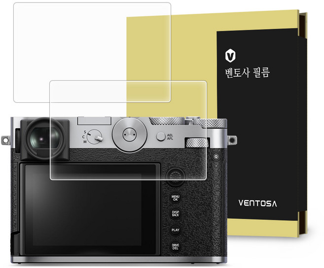 VENTOSA Fujifilm GFX-100RF 相機鋼化玻璃螢幕保護貼 2片組, 1套, VTS-CCDF