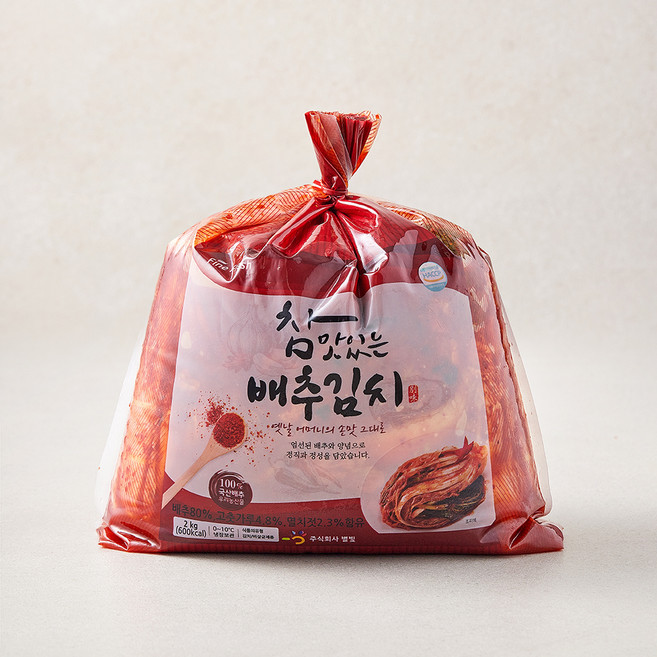 참맛있는 포기김치, 2kg, 1개