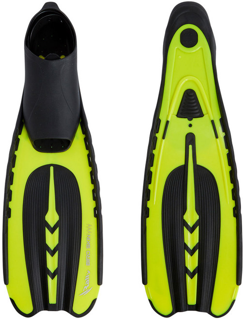 랠리스포츠 버드스킨 오리발 NRUP003, LIME