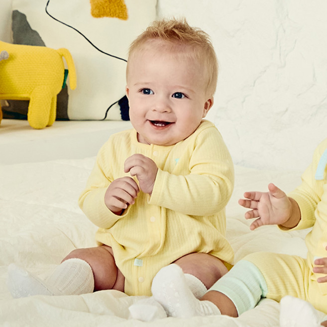 agabang 新生兒用 禮品用連身衣 + 帽子 + 包裝組 + 提袋