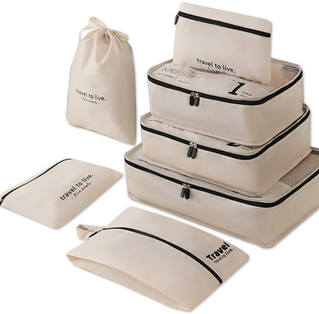 로지 캐리어정리 여행용파우치 7종 풀세트