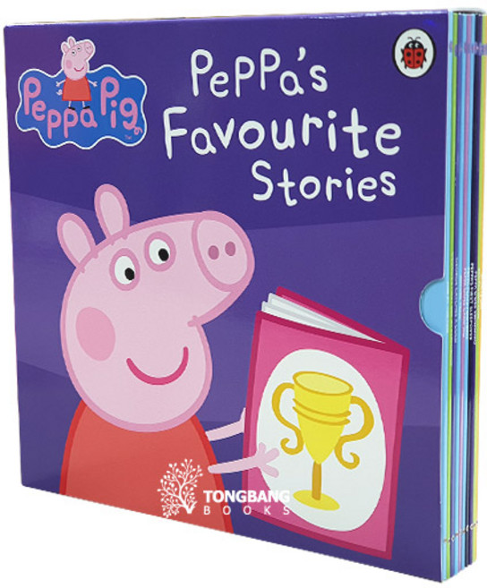 ladybird Peppa Pig 粉紅豬小妹精選故事集 10本, 平裝