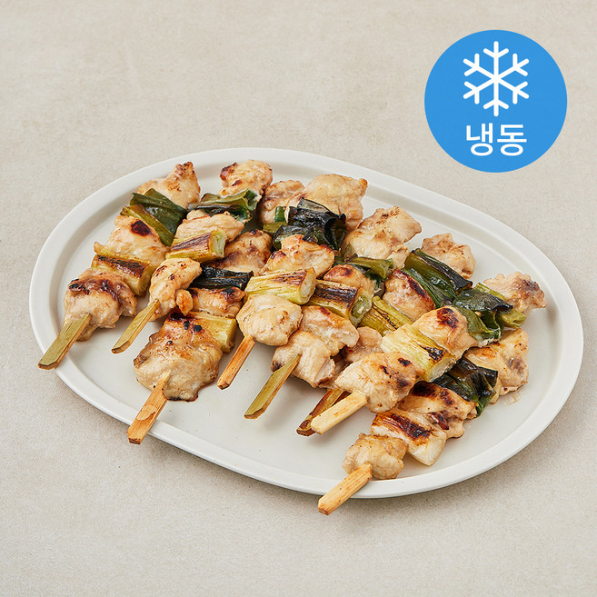 건강한끼 국내산 닭으로 만든 파닭꼬치세트 6개입 (냉동), 300g, 1개