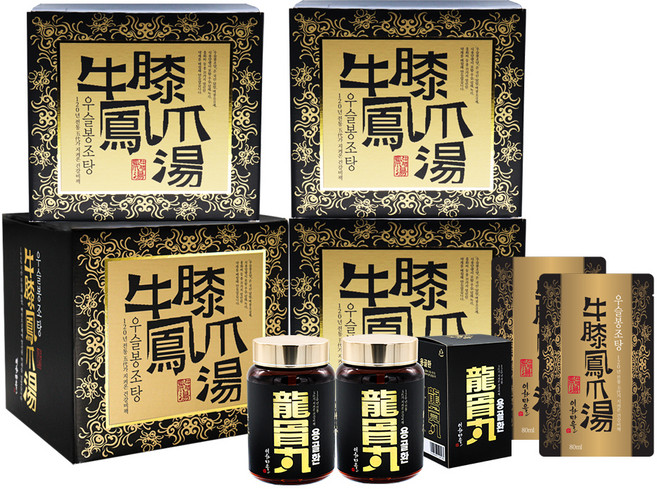 우슬봉조탕 80mlx120포 + 용골환 120g, 1세트