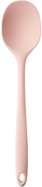 이지실리 실리콘 멀티 요리스푼 중 6 x 28 cm, 연핑크, 1개