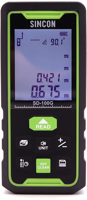 Sincon 綠色激光測距儀 SD-100G, 1個