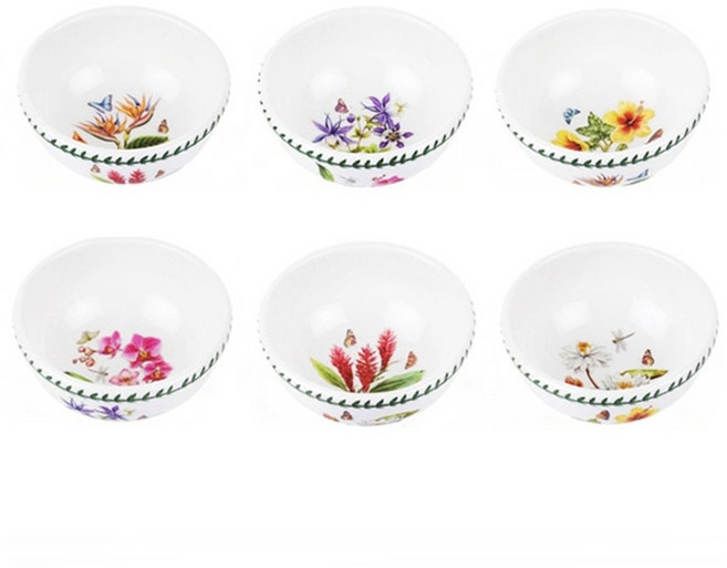 포트메리온 엑소틱 보타닉 가든 국공기 6종 세트, 화이트, 1세트