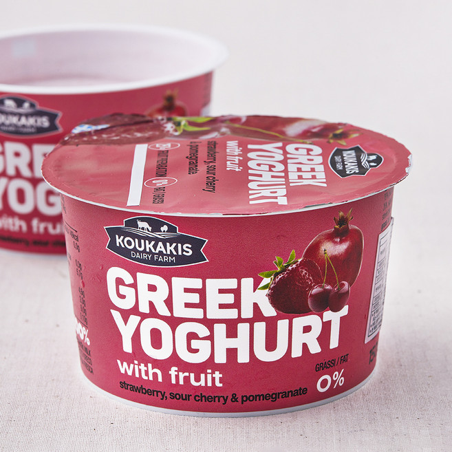 코우카키스 그릭요거트 딸기 사워체리 석류, 150g, 1개입, 1개
