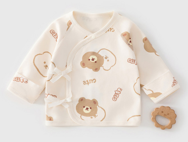 스타도어 신생아용 큐트 패턴 데일리 배냇저고리