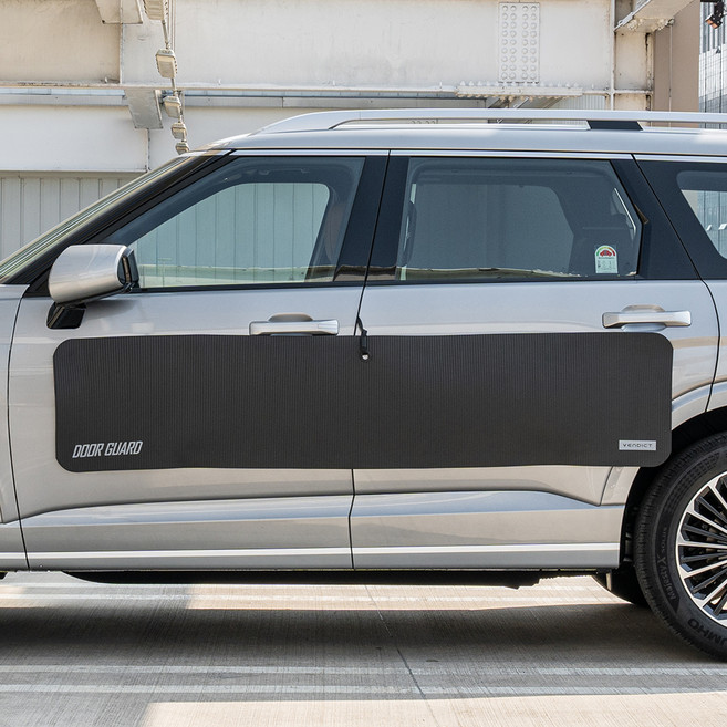 벤딕트 차량용 문콕방지 도어가드 ver 2 패드 자석형, 매트 블랙, 1개