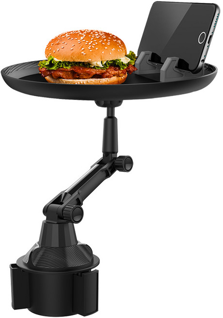 더존 차량용 선반트레이 A타입 컵홀더 설치형, 1개, 블랙