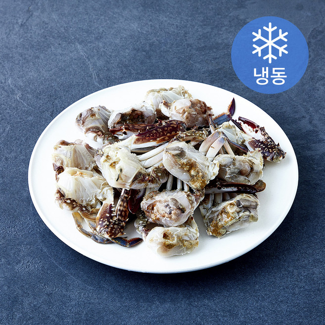 비비수산 국내산 손질 서해 꽃게 (냉동), 1kg, 1개